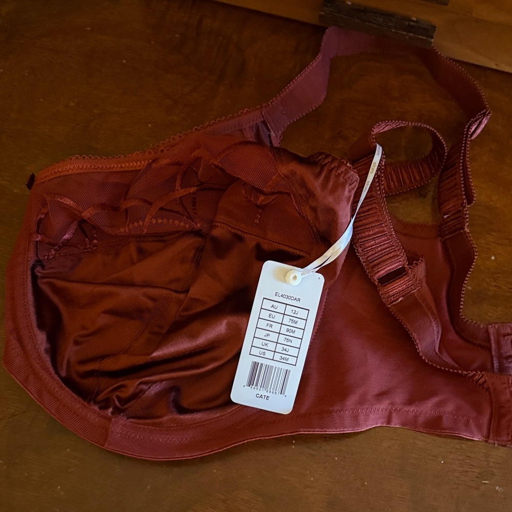 Elomi Cate Women's Bra in Deep Burgundy